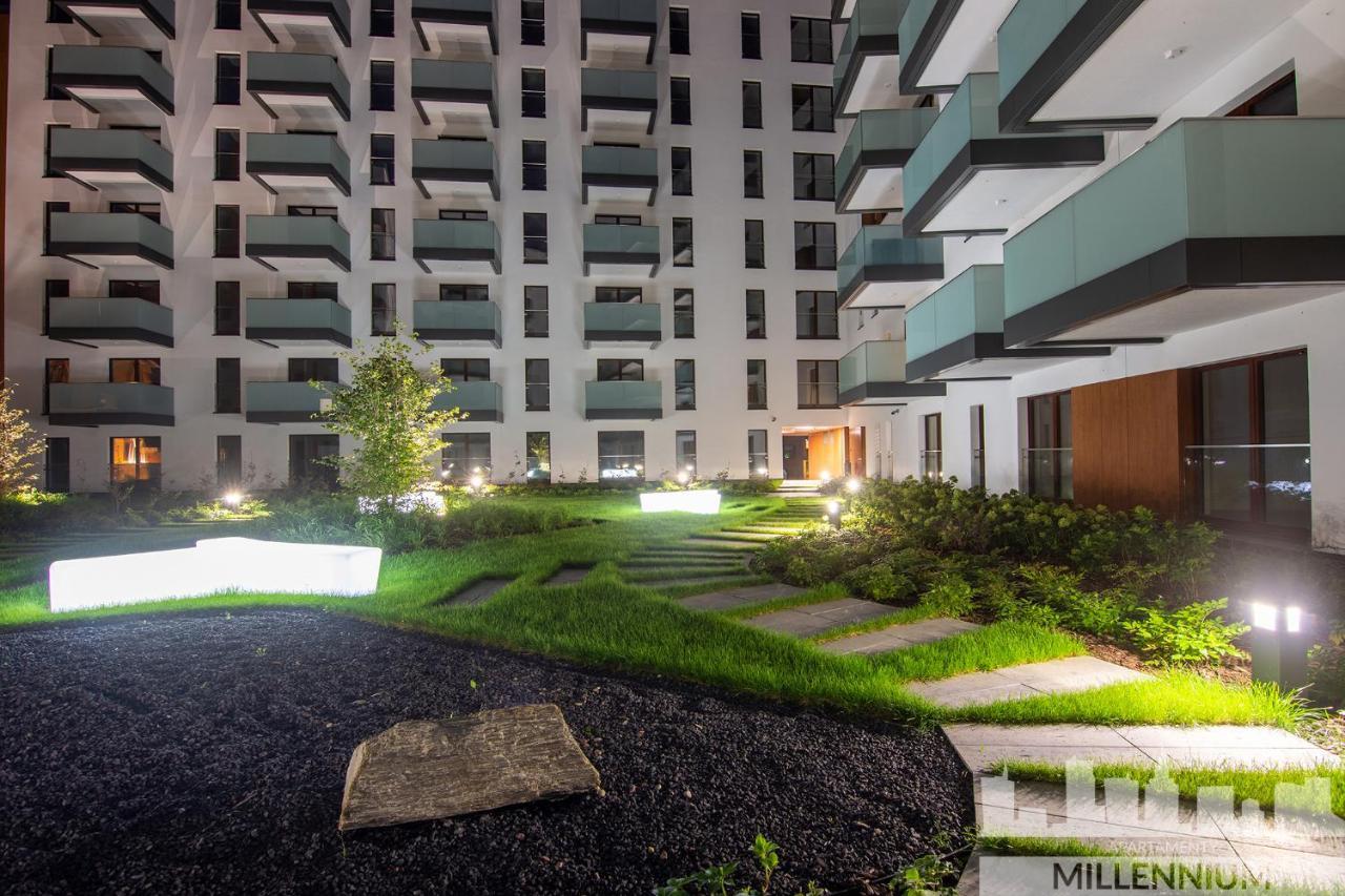 Millennium Port Gold Daire Varşova Dış mekan fotoğraf